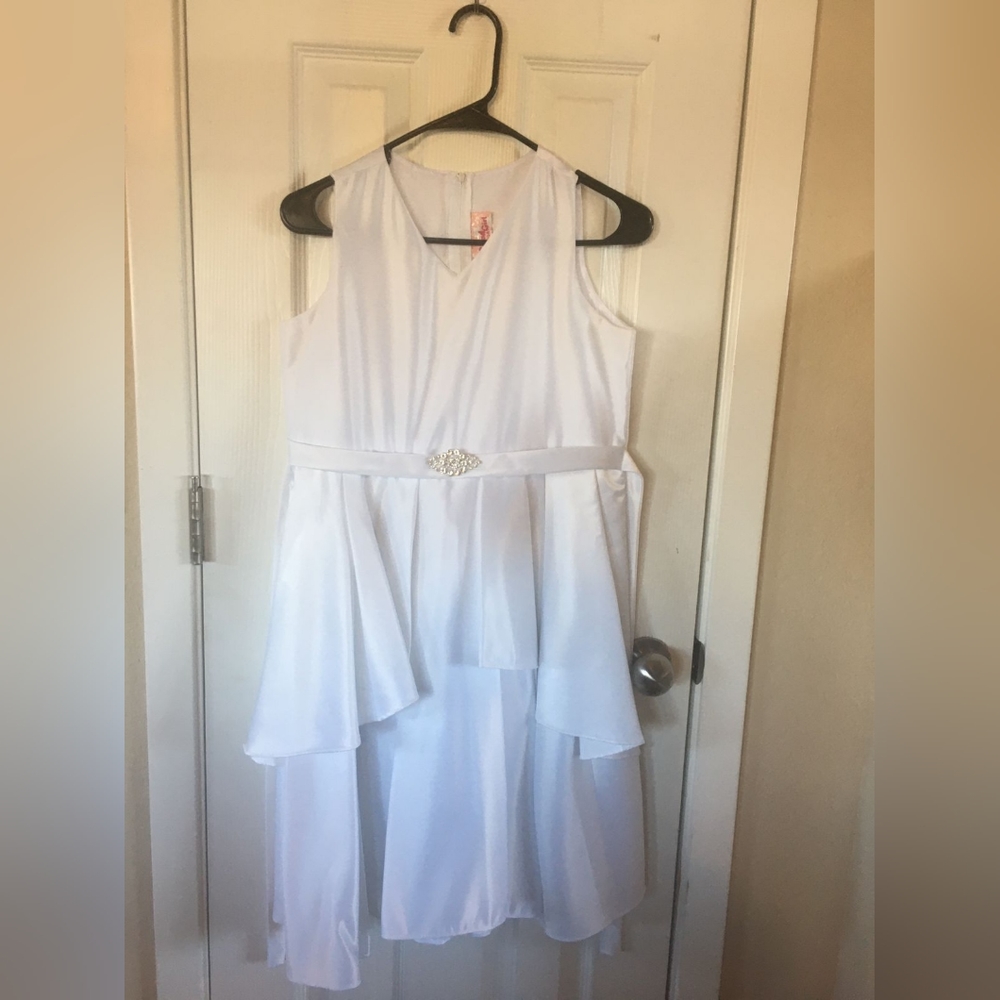 Good Girl USA, Size 14, Satin White